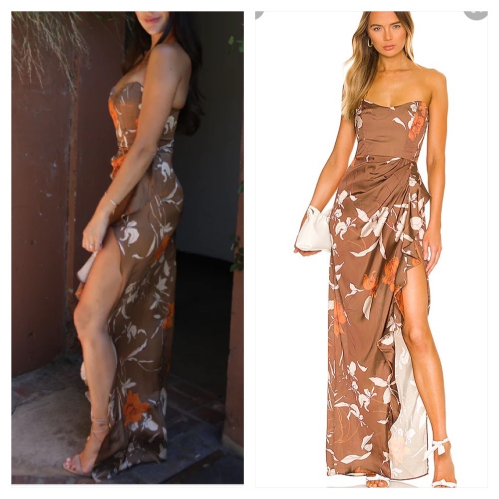 Katie may Baby Cakes Gown in Cocoa Mocha Latte